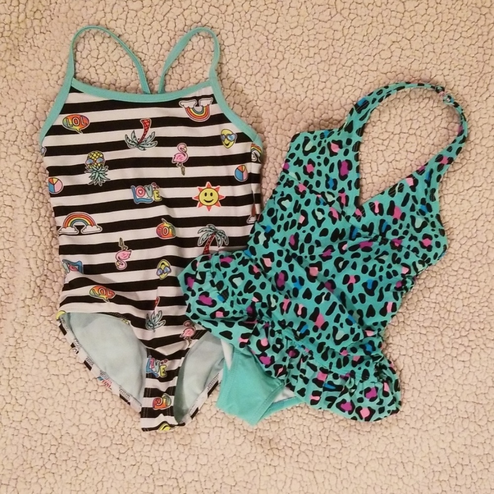 Little girls size 4/5 Swimsuit Bundle
